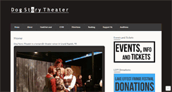 Desktop Screenshot of dogstorytheater.com